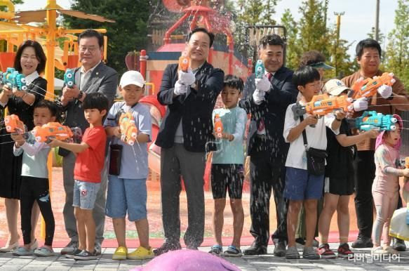 오산시, 도심 속 여름 물놀이장 활짝