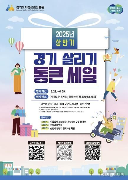 안산시, 23개 상권 참여하는‘경기 살리기 통큰세일’진행