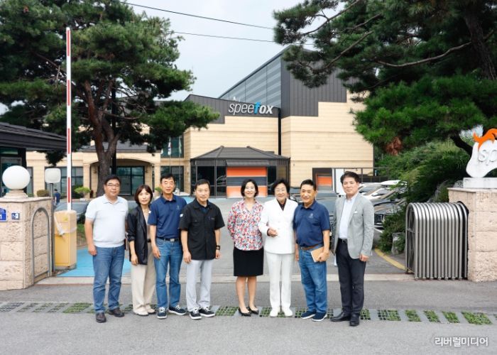 이천시장, 세계 1위 기업 ㈜스피폭스 생산 현장 방문…글로벌 기술력 격려