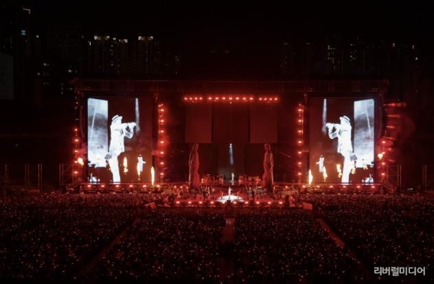 지드래곤 공연 현장(제공=쿠팡플레이)
