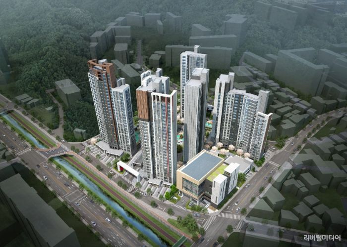 양지마을 주거재생혁신지구 사업 조감도