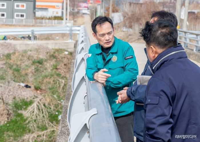 고양시 일산서구, 해빙기 취약시설 현장 안전점검 실시